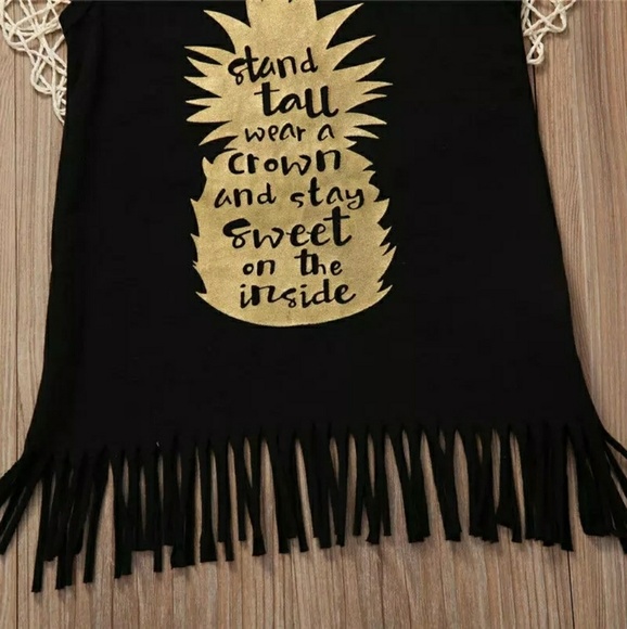 (HP❤)oddler Girl Sleeveless Boho Tassel Dress - Picture 2 of 5